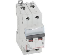 Автоматический выключатель Legrand DX³ 10000, 16 кА, тип характеристики B, 2П, 230/400 В~, 3 А, 2 модуля 408937