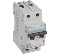 Автоматический выключатель Legrand DX³ 6000 10 кА, тип характеристики B, 2П, 230/400 В~, 4 А, 2 модуля 407505