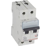 Автоматический выключатель Legrand TX³ 6000 6 кА, тип характеристики B, 2П, 230/400 В~, 50 А, 2 модуля 403991