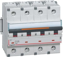 Автоматический выключатель Legrand DX3 4П C125 25кА 409803