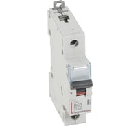 Автоматический выключатель Legrand DX³ 10000 16 кА тип характеристики B 1П 230/400 В~ 63 А 1 модуль 408878