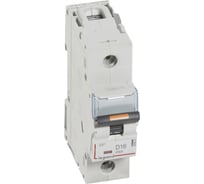 Автоматический выключатель Legrand DX³ 25 кА тип характеристики D 1П 230/400 В~ 16 А 1,5 модуля 409807