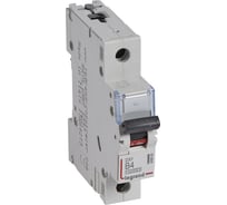 Автоматический выключатель Legrand DX³ 10000 16 кА тип характеристики B 1П 230/400 В~ 4 А 1 модуль 408868