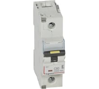 Автоматический выключатель Legrand DX³ 10000 16 кА тип характеристики C 1П 230/400 В~ 80 А 1,5 модуля 409140