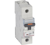 Автоматический выключатель Legrand DX³ 25 кА тип характеристики D 1П 230/400 В~ 40 А 1,5 модуля 409811