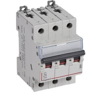 Автоматический выключатель Legrand DX³ Z 25 кА тип характеристики Z 3П 400 В~ 6 А 3 модуля 409922