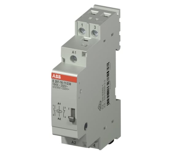 Электромеханическое реле ABB E297-16-11/230 установочное 2TAZ311000R2013