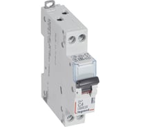 Автоматический выключатель Legrand DX³ 6000 10 кА тип характеристики C 1П+Н 230/400 В~ 4 А 1 модуль 407737