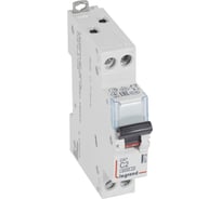 Автоматический выключатель Legrand DX³ 6000 10 кА тип характеристики C 1П+Н 230/400 В~ 2 А 1 модуль 407735