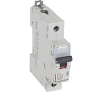 Автоматический выключатель Legrand DX³ 6000 10 кА тип характеристики D 1П 230/400 В~ 13 А 1 модуль 407970