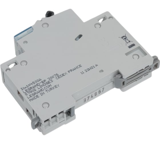 Автоматический выключатель Legrand DX³ 6000 10 кА тип характеристики B 1П+Н 230/400 В~ 40 А 1 модуль 407479