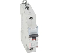 Автоматический выключатель Legrand DX³ 6000 10 кА тип характеристики D 1П 230/400 В~ 10 А 1 модуль 407969