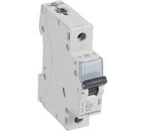 Автоматический выключатель Legrand TX³ 6000 10 кА тип характеристики B 1П 230/400 В~ 20 А 1 модуль 403861