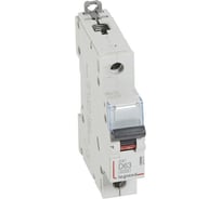 Автоматический выключатель Legrand DX³ 6000 10 кА тип характеристики D 1П 230/400 В~ 63 А 1 модуль 407977