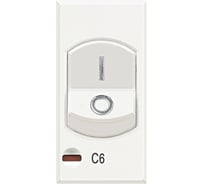 Выключатель автоматический Legrand Axolute термомагнитный 6А белый HD4301A6