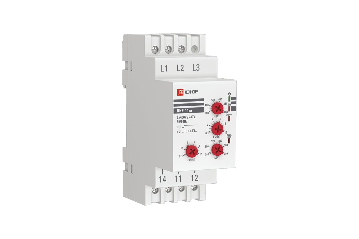 Реле контроля фаз EKF PROxima rkf-11m