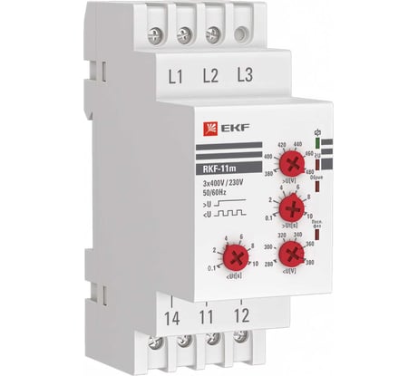 Реле контроля фаз EKF PROxima rkf-11m