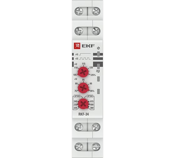 Реле контроля фаз EKF RKF-34 PROxima rkf-34
