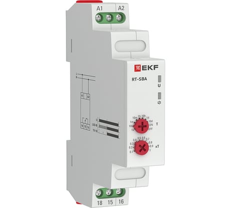 Реле времени EKF задержка времени включ. PROxima rt-sba