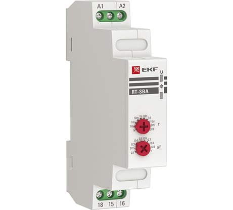 Реле времени EKF RT-SBA, 12-240В, PROxima rt-sba-12-240