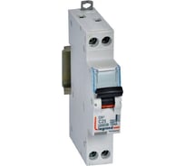 Автоматический выключатель дифференциального тока Legrand АВДТ DX3 1П+Н 6000А C25 10мА тип А (1 модуль) 411126