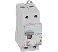 Выключатель дифференциального тока Legrand DX³ID 2П 230 В~ 80 А тип AC 100 мА 2 модуля 411517