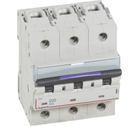 Автоматический выключатель Legrand DX³ 50кА 20А 3п D 410214