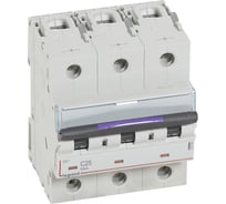 Автоматический выключатель Legrand DX³ 50кА 25А 3п C 410163