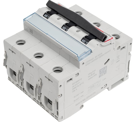 Автоматический выключатель Legrand DX³ 50кА 25А 3п MA 410253