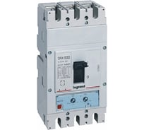 Автоматический выключатель Legrand DRX630 термомагнитный 500A 3П 36кА настраиваемый 667652