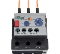 Тепловое реле перегрузки Dekraft РТ-03, 25-32 А, 9.00 A-12.0 A 23119DEK