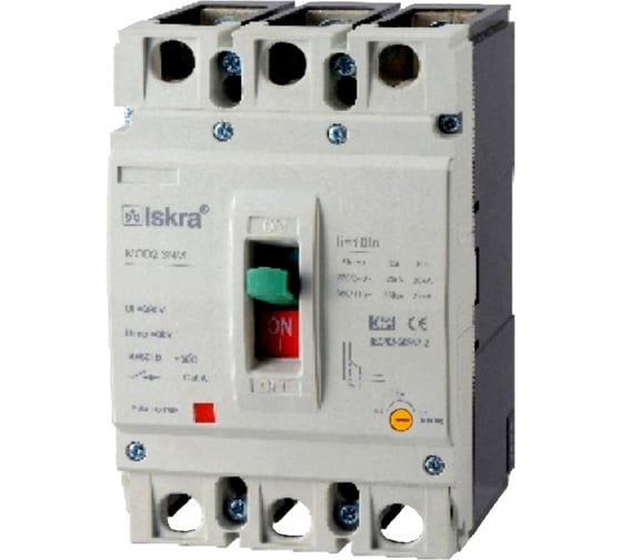 Автоматический выключатель Iskra MOD2-3NL-160 УТ-00033731 1