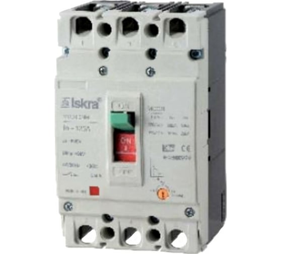 Автоматический выключатель Iskra в литом корпусе MOD1-3NL-40 УТ-00019766 1