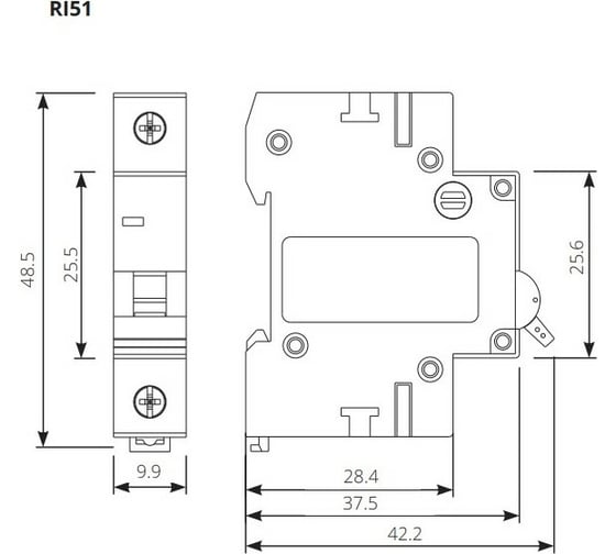 Автоматический выключатель Iskra RI51-C25 УТ-00019730