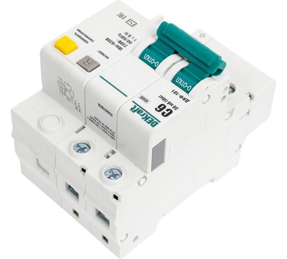 Дифференциальный автомат Dekraft ДИФ101-2Р-006А-030-C 15001DEK