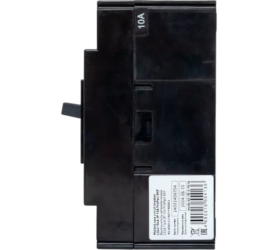 Автоматический выключатель EKF ProPact LS63 15кА, 3P, 10А mccb-63-15-3-10-ls