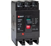 Автоматический выключатель EKF ProPact LS63 15кА, 3P, 16А mccb-63-15-3-16-ls
