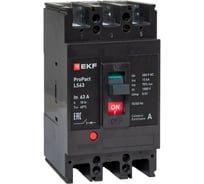 Автоматический выключатель EKF ProPact LS63 15кА, 3P, 63А mccb-63-15-3-63-ls