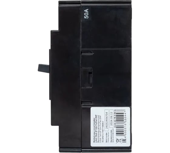 Автоматический выключатель EKF ProPact LS63 15кА, 3P, 50А mccb-63-15-3-50-ls