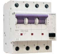 Автомат дифференциальный iskra RFI4-C-32/0.3 УТ-00019764