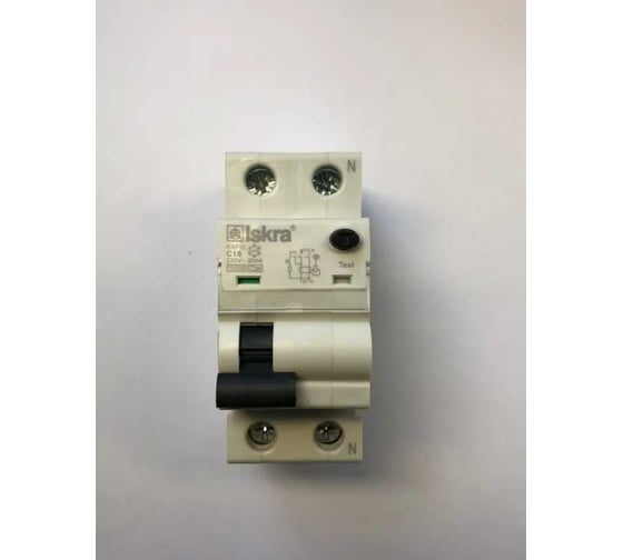 Дифференциальный автомат Iskra KAFI2-C-10/0.03 УТ-00019753