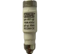 Предохранитель ГРИНЭНЕРГО D01 gl 10A 400V ge-d01-gl-10a-400v