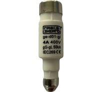 Предохранитель ГРИНЭНЕРГО D01 gl 4A 400V ge-d01-gl-4a-400v
