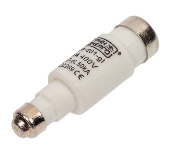 Предохранитель ГРИНЭНЕРГО D01 gl 6A 400V ge-d01-gl-6a-400v 1