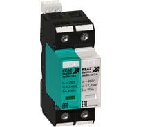Ограничитель импульсных перенапряжений КЭАЗ (УЗИП) OptiDin OM-II-1+N-280/40 114310