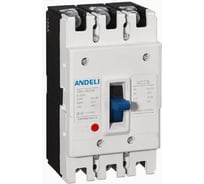 Автоматический выключатель ANDELI ADM3-125L/3P 100A 30kA артикул ADL06-081
