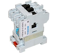 Реле Электротехник РЭП34-62-10 УХЛ4 Б, 220В/50Гц, 10А, 6з и 2р, IP00, реле электромагнитное промежуточное ET003337