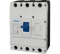 Автоматический выключатель ANDELI ADM3-800L/3P 800A 50kA артикул ADL06-100