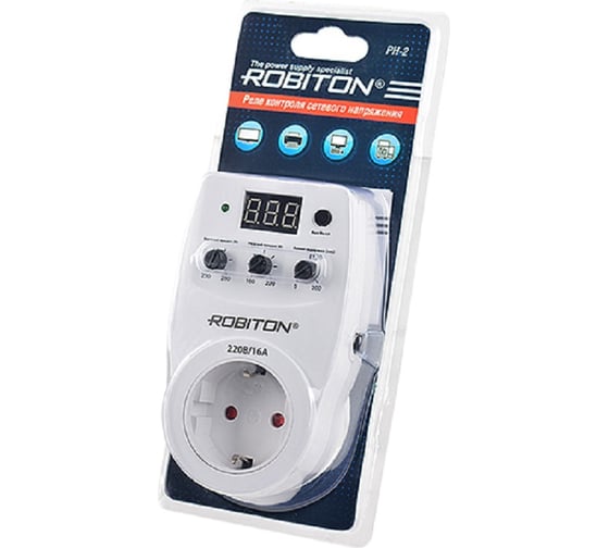 Реле контроля напряжения Robiton РН-2 BL1 16581
