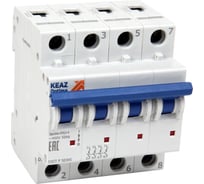 Выключатель автоматический модульный КЭАЗ OptiDin BM63-4D10-УХЛ3 (Новый) 260901
